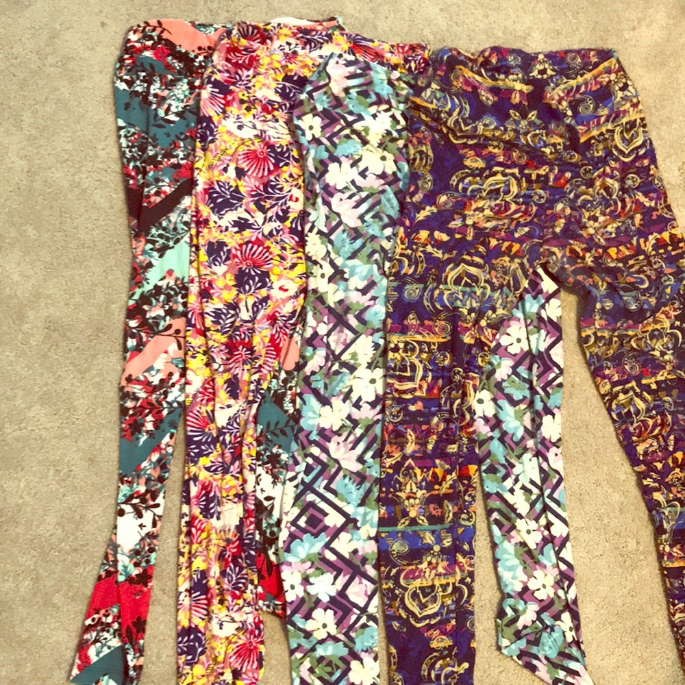 LuLaRoe Leggings (bundle of 4, or sold separately)